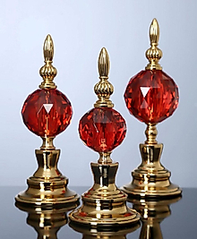 Kırmızı 3 'lü kırsal obje