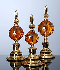 Toplu 3'lü Kristalli Obje