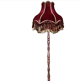 Lambader Bordo Püsküllü