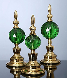 3'lü Kristal Yoplu Obje Aksesuar