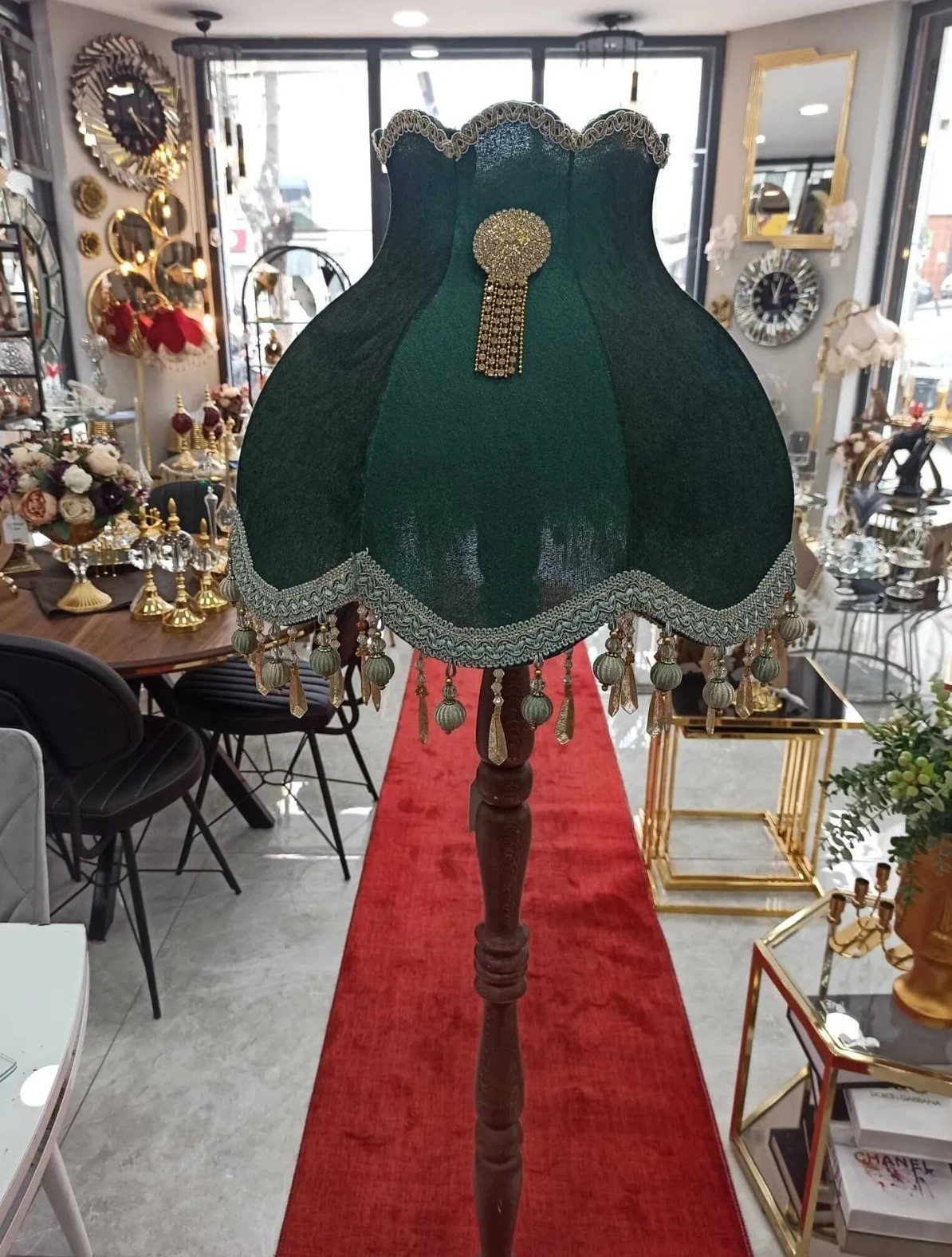 Lambader Yeşil Ahşap